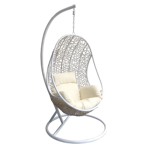 PE rattan swing chair-248-1182