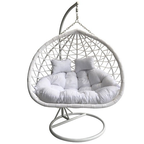 Double egg swing chair-248-1183