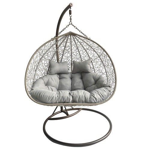 Double egg swing chair