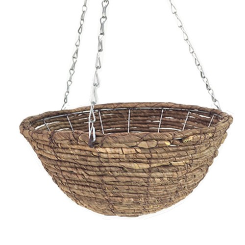Banana leaf round hanging basket-RBR-04