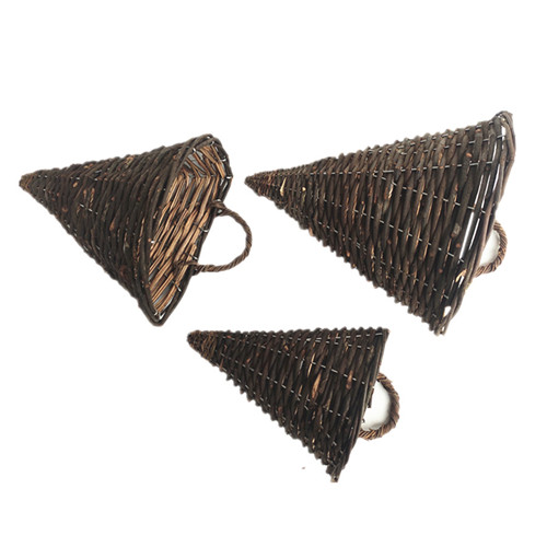 Rattan round hanging basket - RBR-31
