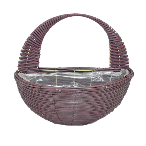 PE Rattan Wall Basket - RBW-06