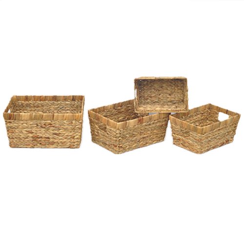 Water Hyacinth Storage Basket-WHSB-02