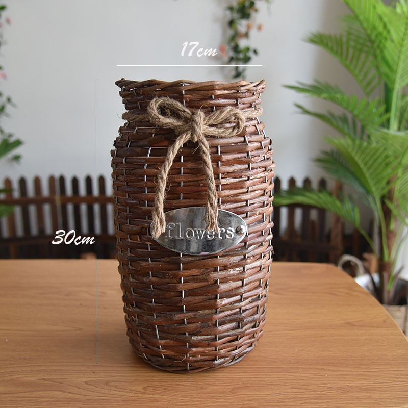 Rattan Flower Basket -XZ-0901