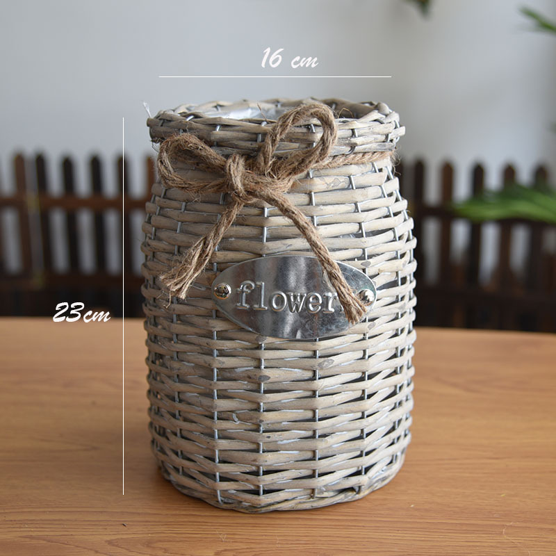 Rattan Flower Basket -XZ-0902