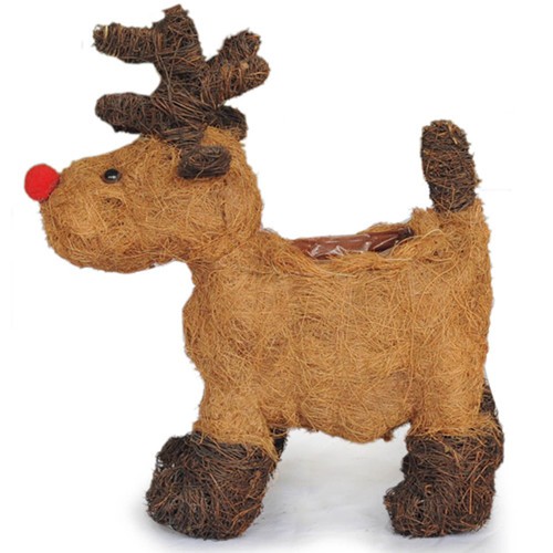 Rattan Christmas Deer - -AP12