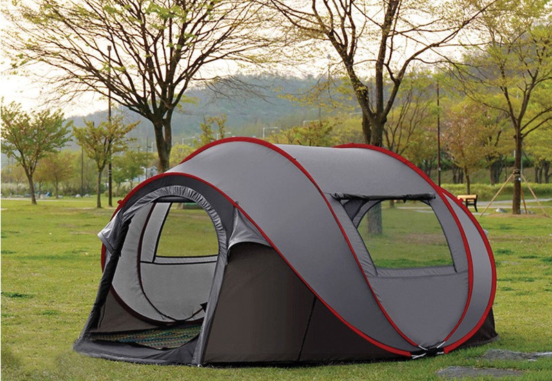 Full automative pop-up tent