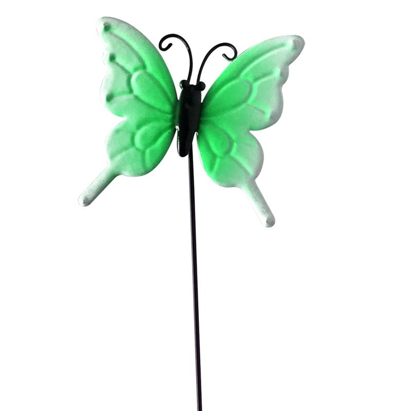 Iron Garden Stake - Butterfly