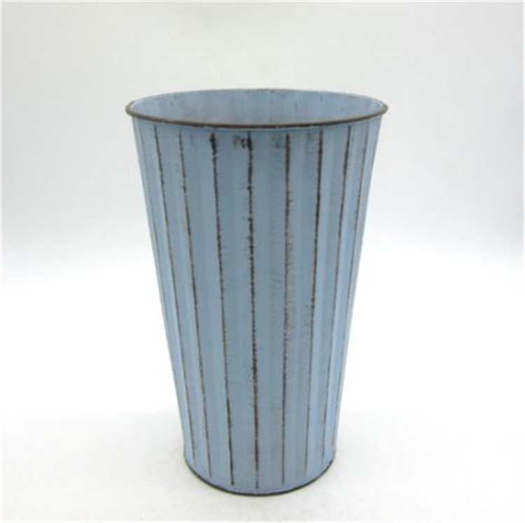 Metal flower pot -16MX678