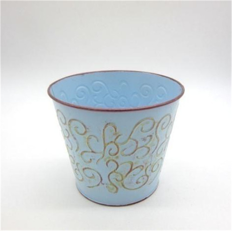 Metal flower pot -16MX616